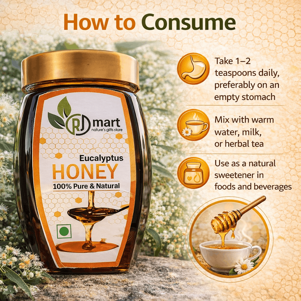 How to consume eucalyptus honey