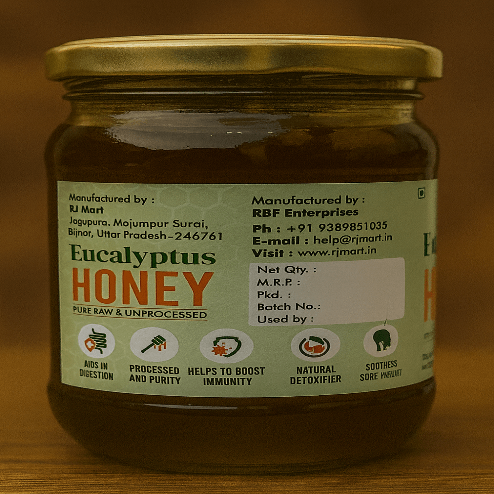 Raw Eucalyptus Honey Raw Eucalyptus Honey