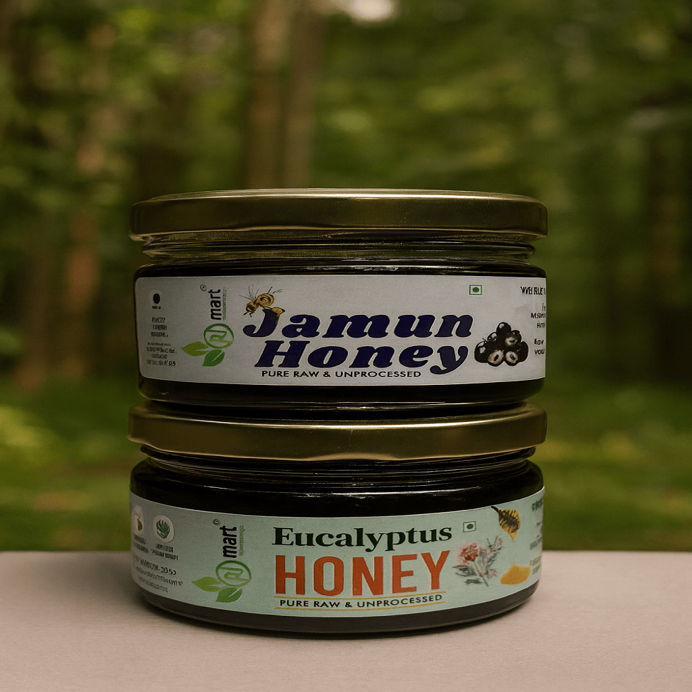 Eucalyptus Honey and Jamun Honey Combo pack