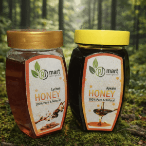 Litchi and Ajwain Honey Combo Pack