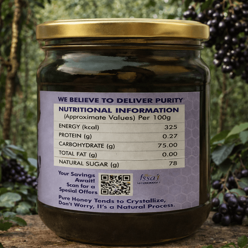 Unprocessed Jamun honey 350g