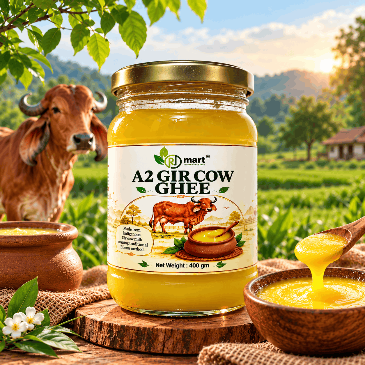 A2 Gir Cow Ghee