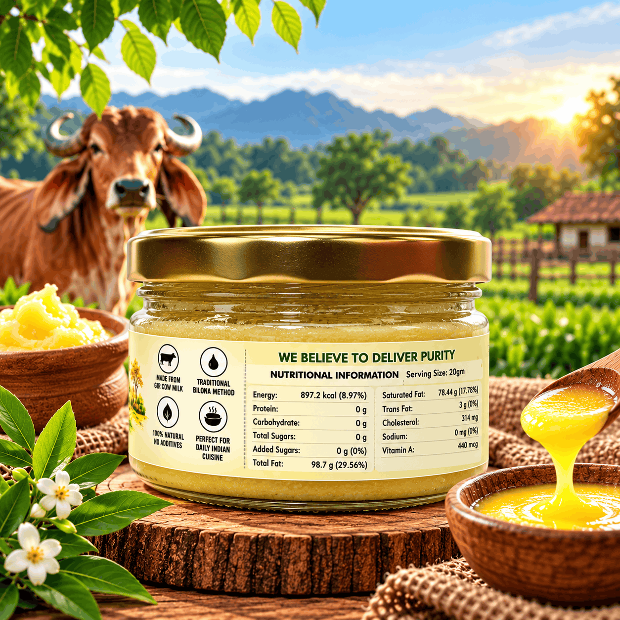 Pure A2 Cow Ghee